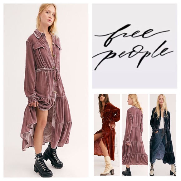 Free People Jackets & Blazers - Free People Bella Donna Duster.  NWT.